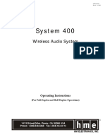 Wireless Audio System
