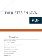Paquetes en Java