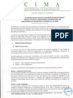 CIMA - Recrutement de deux commissaires contrôleurs.pdf