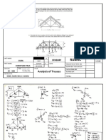 Rubric: Analysis of Trusses