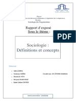 Rapport Final Sociologie PDF