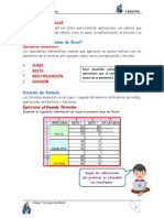 Cuarto Excel Formulas