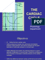 THE Cardiac Cycle: Physiology Department