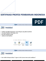 Petunjuk Pengaplikasian Ujian Online Sppi PDF