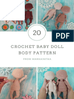 Crochet Doll Body Pattern: Mamaknitka