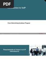 Introduction To Voip: Cisco Networking Academy Program