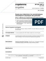 NF EN 1097-3 (1998) masse volunique en vrac et de la porosité intergranulaire