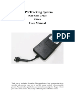 GPS Tracking System: User Manual