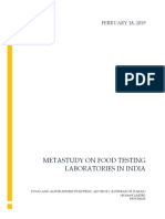 Report Metastudy Food Testing Lab 07 03 2019 PDF