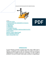 Evaluación Del Desempeño Del Capital Humano