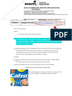 Guía 5 Español 1001 - 1003 Textos Discontinuos PDF