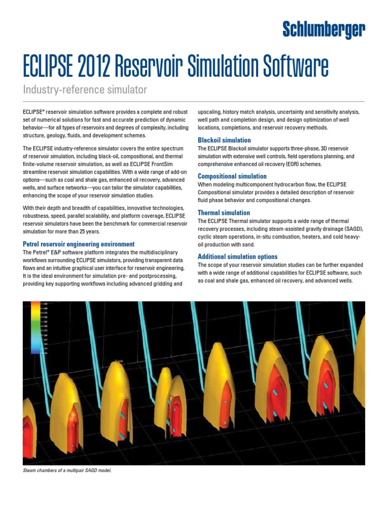 ECLIPSE 2012 Reservoir Simulation Software: Industry-Reference ...