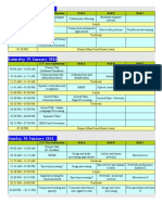 NCC2011 Schedule