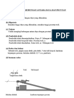 Hubungan Daya dan Pecutan