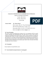 MEC101 Economic Principles 1 Outline 2020 PDF