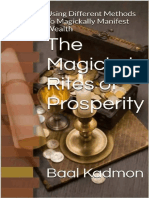 Os Ritos Mágicos Da Prosperidade Baal Kadmon