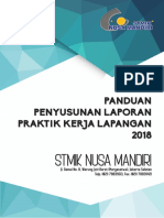 Panduan Laporan PKL STMIK Nusa Mandiri 2019