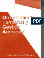 Ordenamiento Territorial y Ambiental Municipalismo