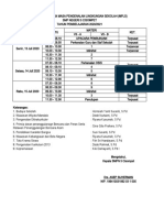 Jadwal MPLS 20-21