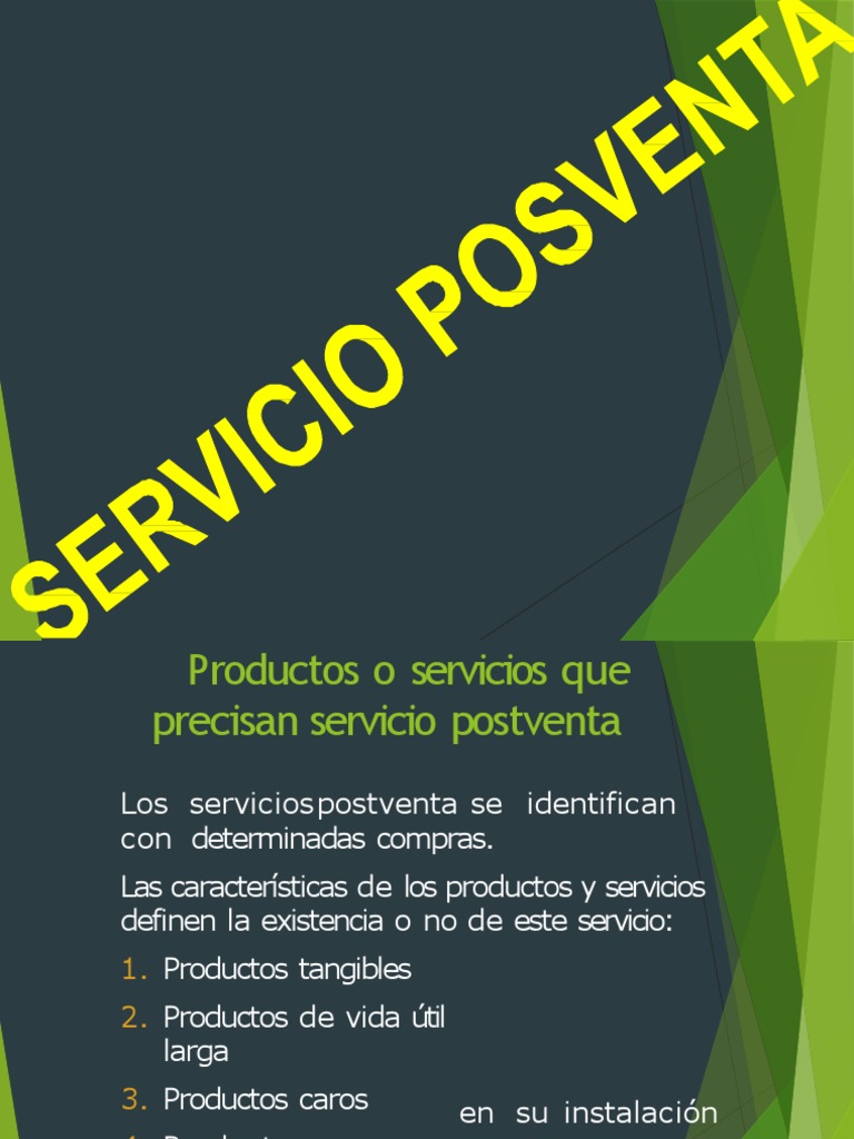 Indicadores de Servicio Postventa | PDF | Calidad (comercial ...