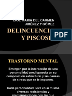 Delincuencia y Psicosis