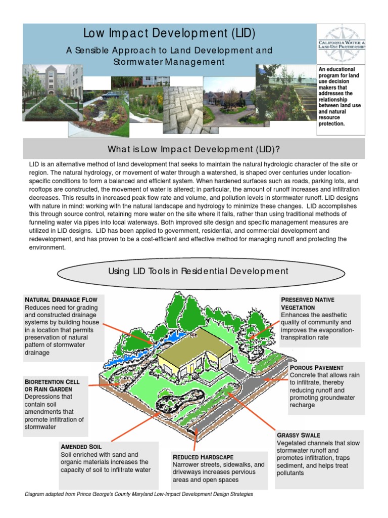 Low Impact Development Guide | PDF | Stormwater | Surface Runoff