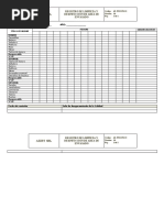 Formatos de Control de Fumigación | PDF