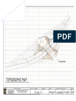 Topographic Map: Construction of Single Barrel RCBC (3M X 3M)