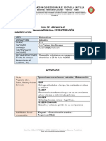 Estructuración 2 Matematicas Grado 5 - 1