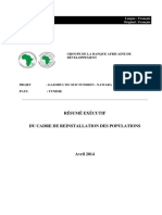 Tunisie - Gazoduc - Du - Sud - Tunisien - Nawara - Résumé - Exécutif - CRP (Rétabli) (Rétabli) (Rétabli) PDF