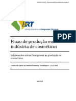 Fluxo de Produção em Indústria de Cosméticos PDF