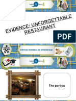 Evidence Unforgettable Restaurant