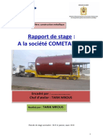 Rapport de Stage Construction Mettalique