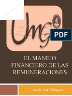 El Manejo Financiero de Las Remuneraciones