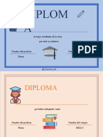 DIPLOMAS