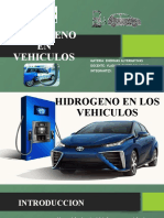 hidrogeno como combustibles en  vehiculos