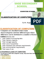 Natwange Secondary School: Classification of Computers