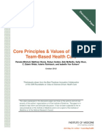 VSRT Team Based Care Principles Values PDF