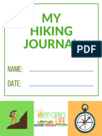 MY Hiking Journal: Name: Date