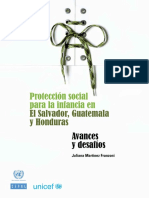 Proteccion Social para La Infancia en El Salvador, Guatemala y Honduras