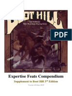 Boothill 3rd Supplement - List of Expertise Feats v.4.0 PDF
