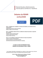 01 Debates Da Remir - Junho 2020 PDF