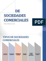 Tipos de Sociedades Comerciales 2020-1 PDF