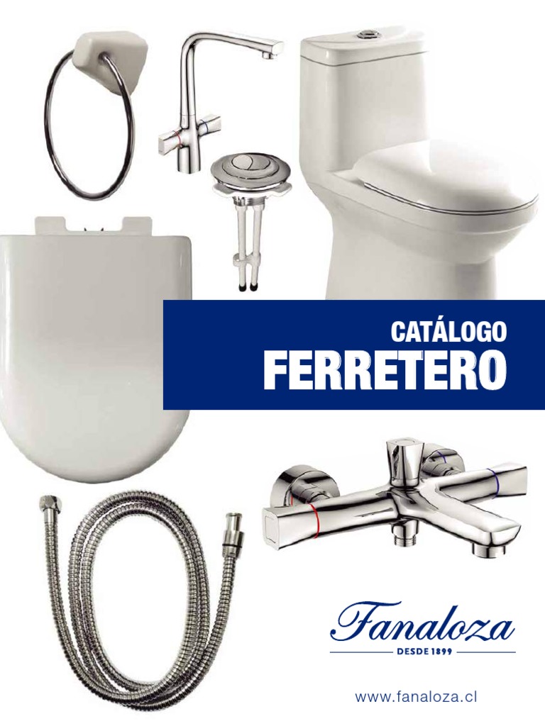 Catalogo Ferretero - Fanaloza 2020 Comprimido, PDF, Baño