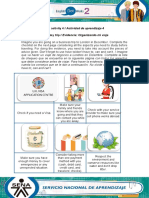 Learning Activity 4 / Actividad de Aprendizaje 4 Evidence: Planning My Trip / Evidencia: Organizando Mi Viaje