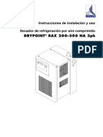 DRYPOINT RAx 200-500 NA 3ph Manual Es 2014-06