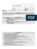 Position and Competency Profile: Department of Education