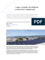 Geração Fotovoltaíca - Estudo de caso