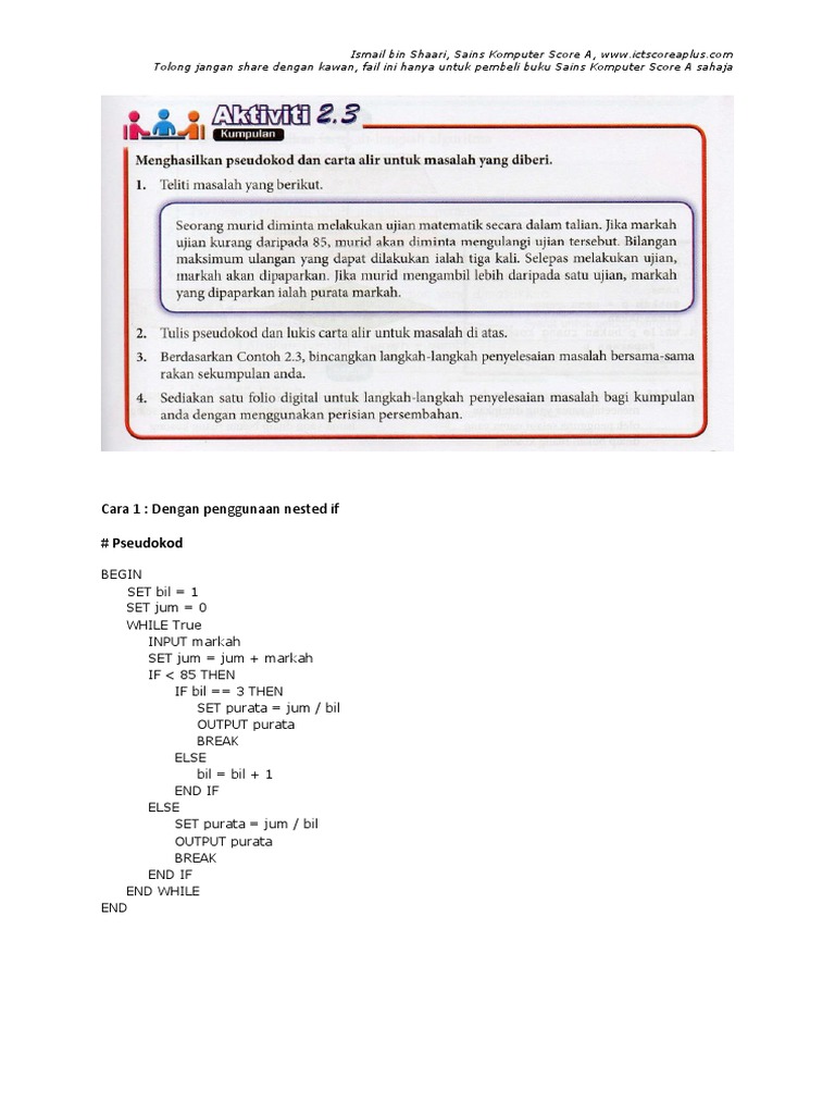Jawapan Buku Teks Ask T2 2 3 Pdf