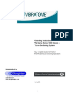 Vibratome 1000 Classic Manual